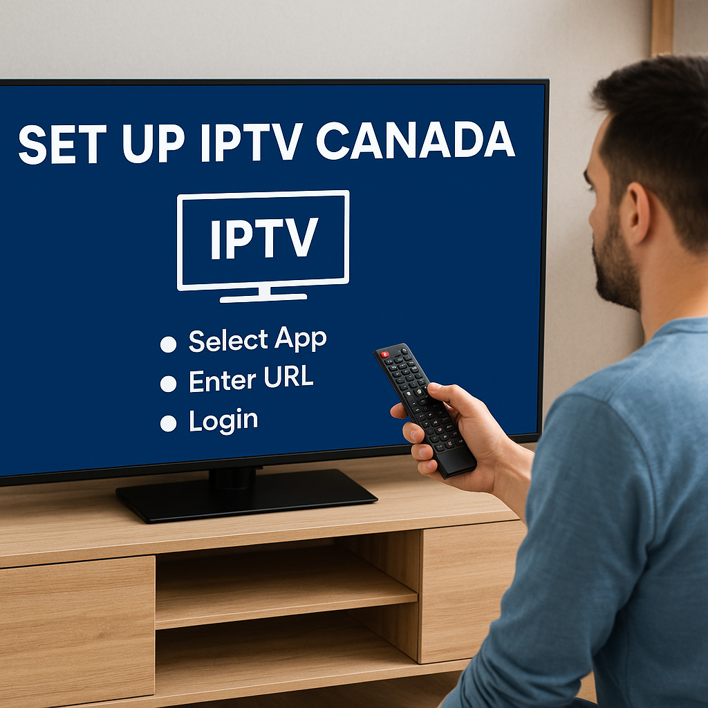 How to set up IPTV Canada