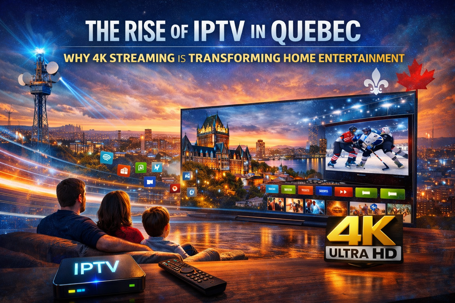 IPTV Quebec 4K
