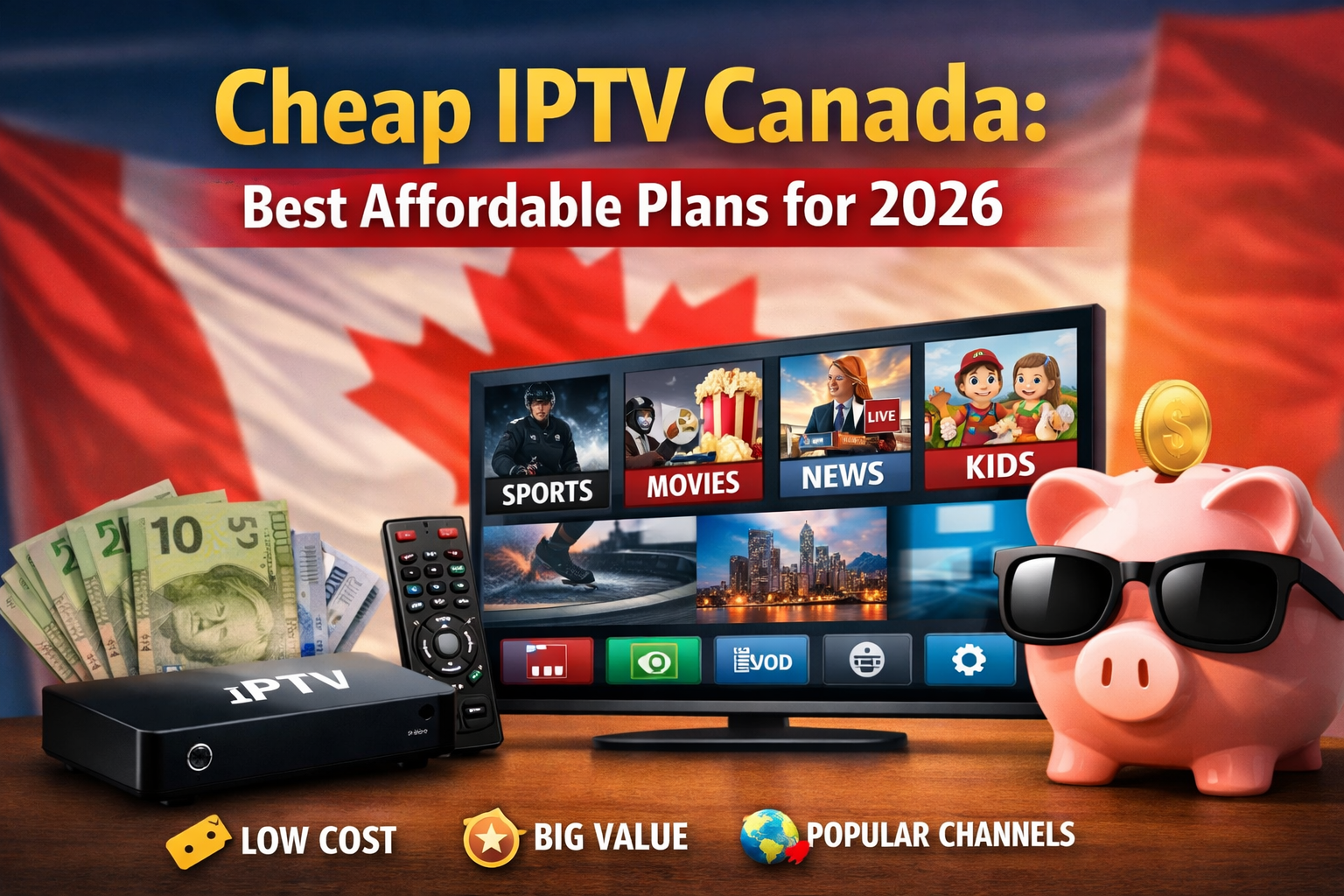 cheap IPTV Canada