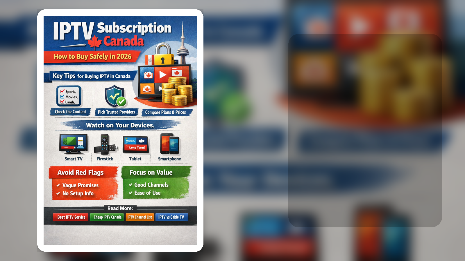 IPTV subscription Canada