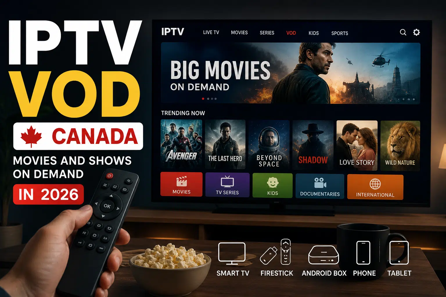 IPTV VOD Canada