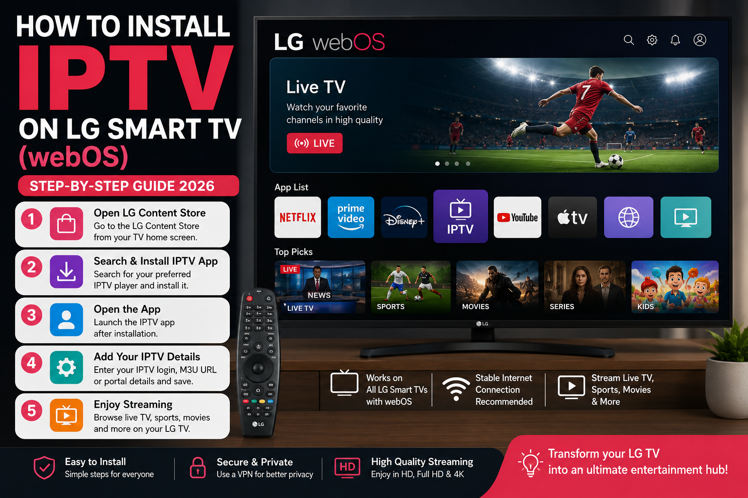 LG webOS IPTV